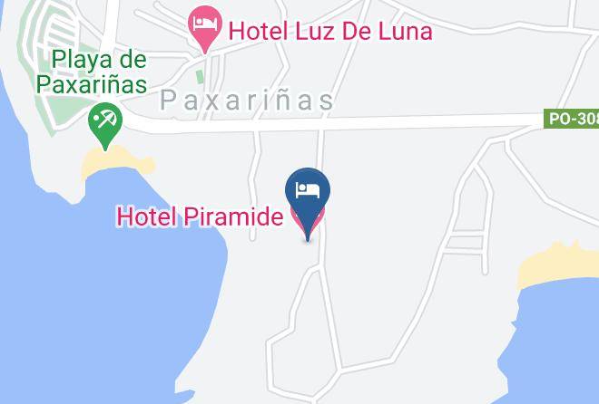 Hotel Piramide Map