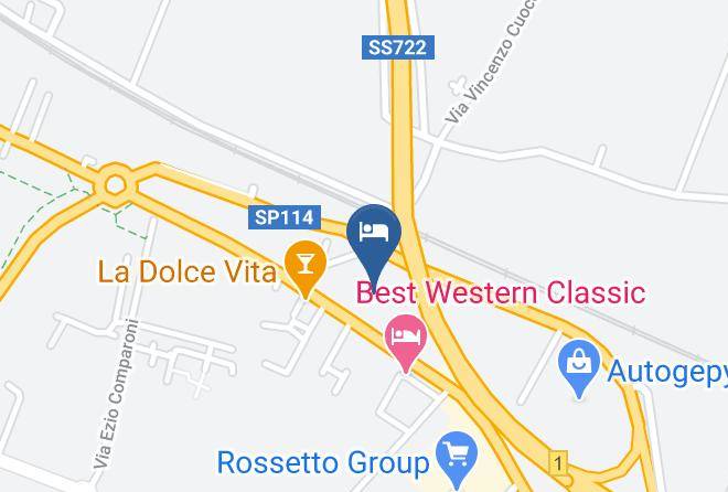 Reggio Emilia - Hotel Piramide Maps