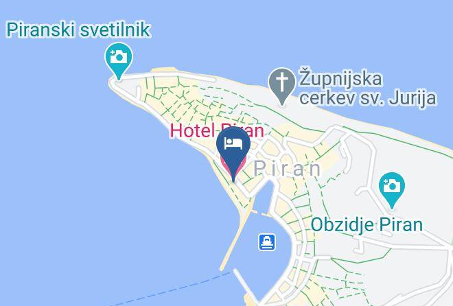 Piran - Hotel Piran Maps