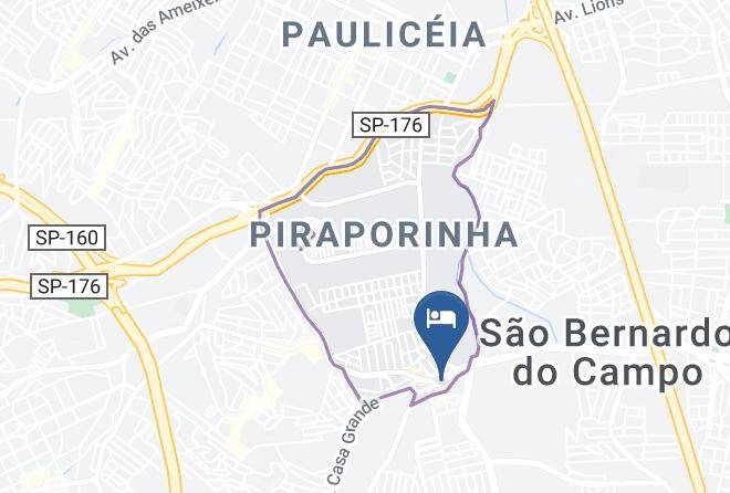 Diadema - Hotel Piraporinha Maps