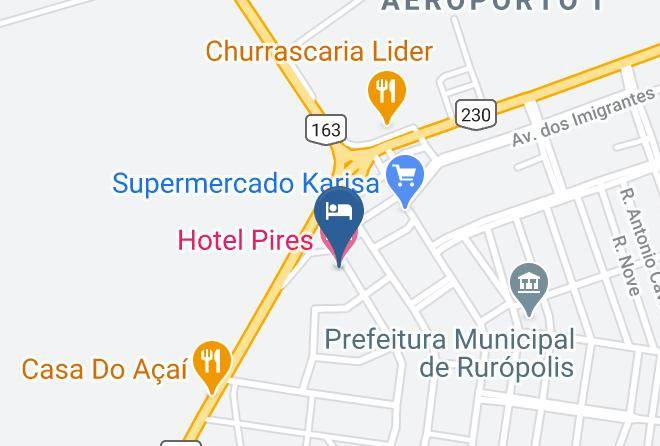 Hotel Pires Map