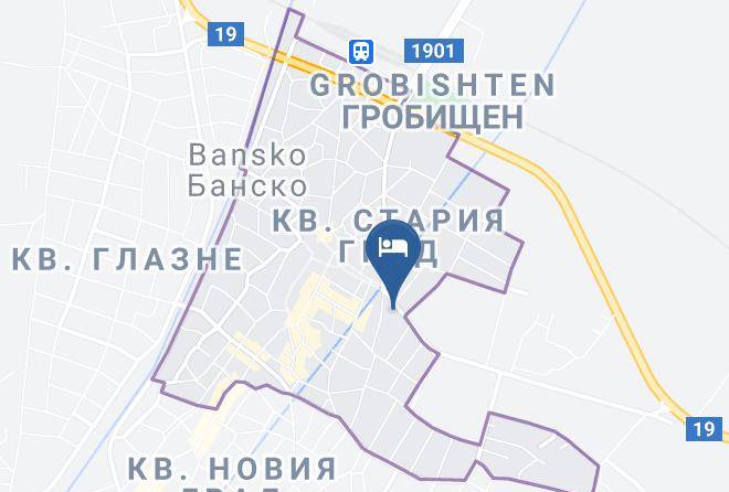 Bansko - Hotel Pirin Maps