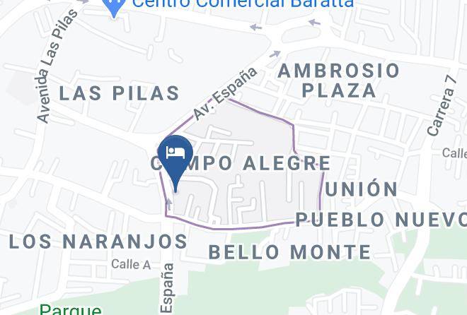San Cristobal - Hotel Pirineos Maps