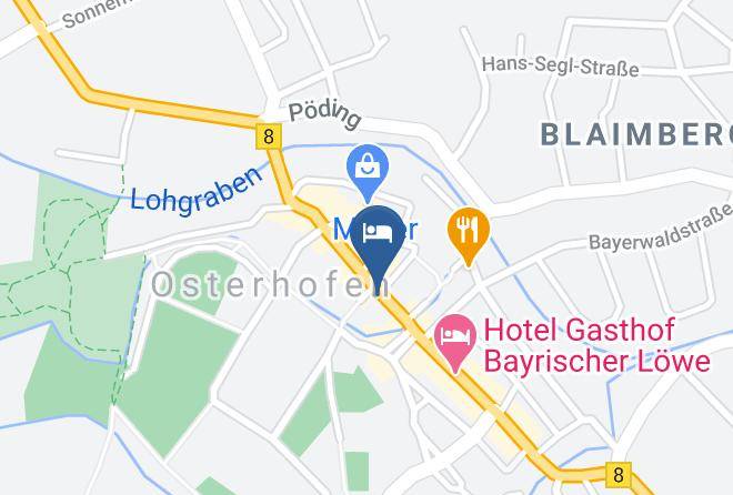 Deggendorf - Hotel Pirkl Cafe Konditorei Maps