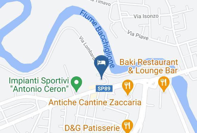 Hotel Piroga Padova Map