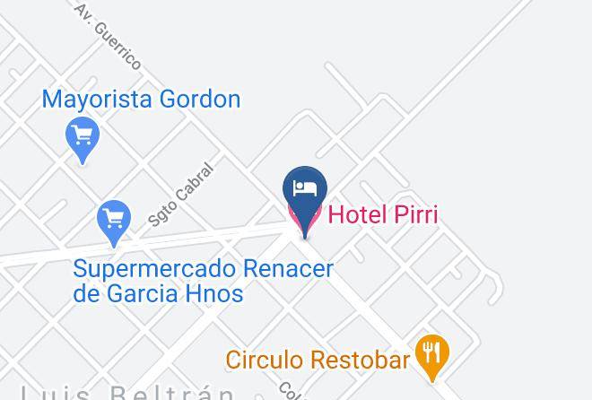 Avellaneda - Hotel Pirri Maps