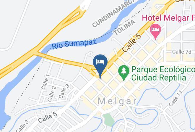Hotel Piscina Melgar Map