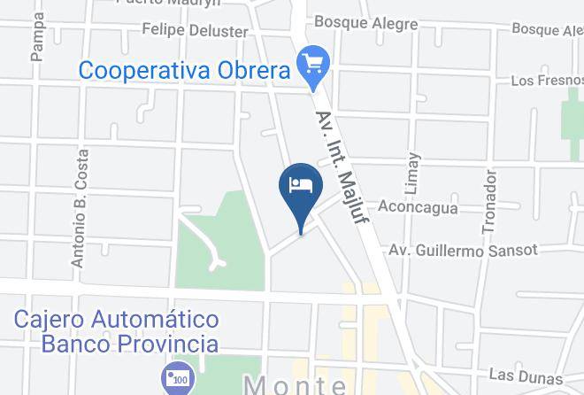 Monte Hermoso - Hotel Piscis Maps