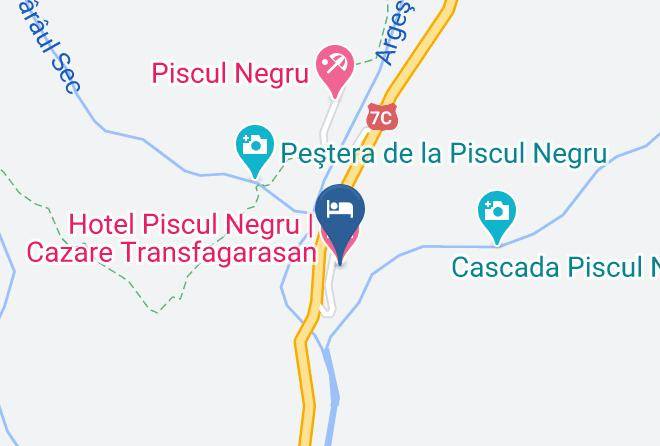 Arefu - Hotel Piscul Negru Cazare Transfagarasan Maps