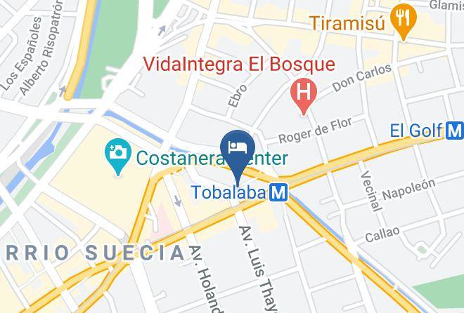 Santiago - Hotel Piso 3 Maps