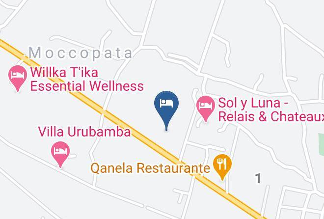 Urubamba - Hotel Pisonay Pueblo Maps