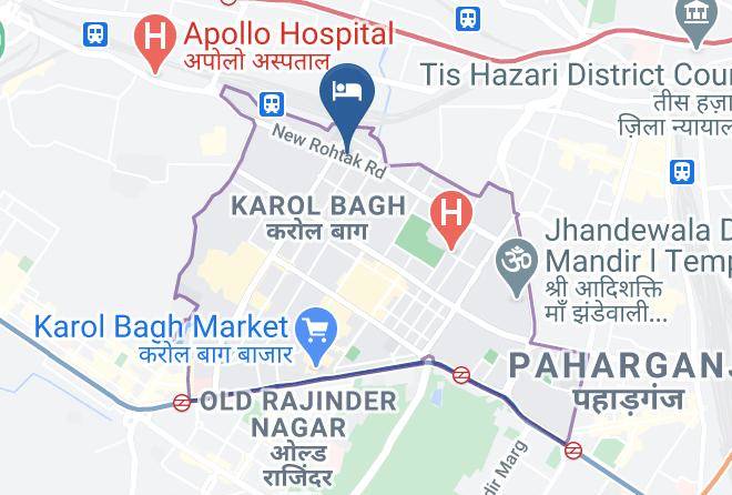 Karol Bagh - Hotel Pitrashish Premium Maps
