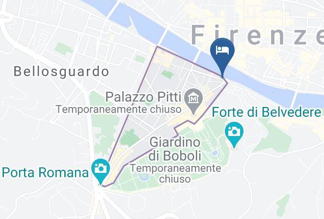 Hotel Pitti Palace Al Ponte Vecchio Map