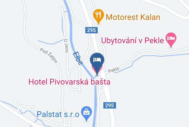 Trutnov - Hotel Pivovarska Basta Maps