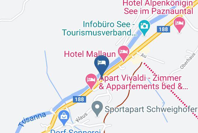 Landeck - Hotel Pizzeria Al Torrente Maps