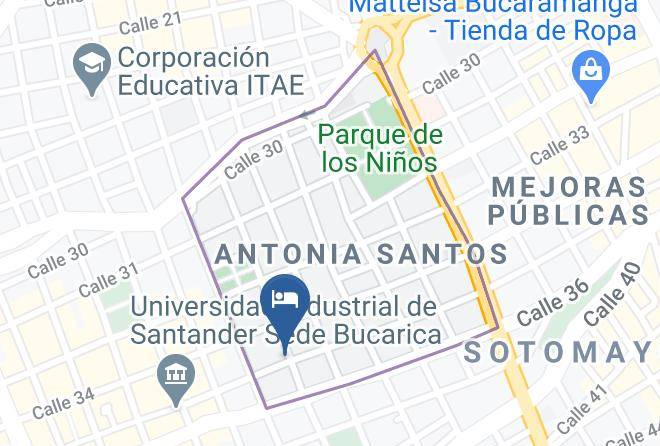 Bucaramanga - Hotel & Pizzeria Asturias Maps