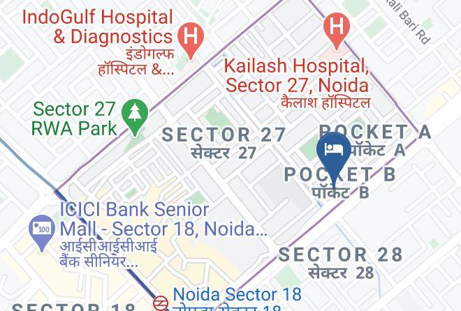 Noida - Hotel Pk Residency Maps