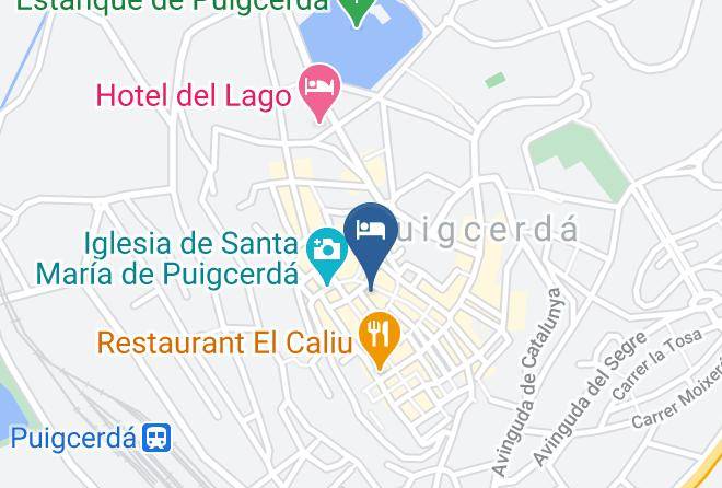 Girona - Hotel Pla Del Pi Maps