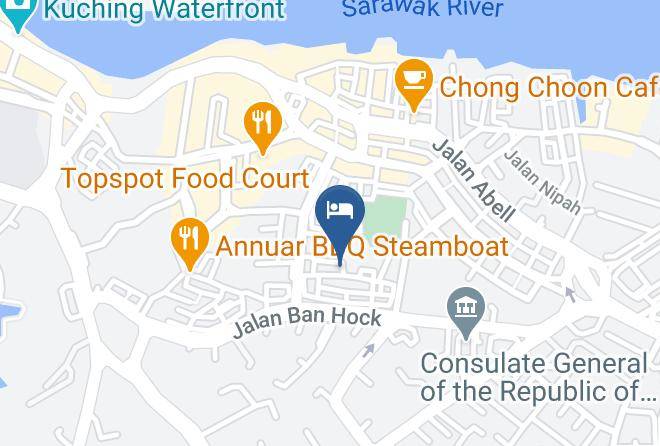 Bahagian Kuching - Hotel Place2stay Maps
