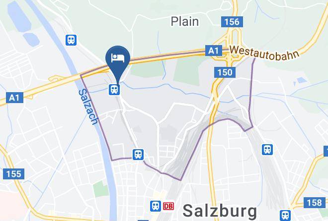 Salzburg - Hotel Plainbrucke Schweiger Oeg Maps