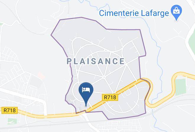 Meknes - Hotel Plaisance Maps