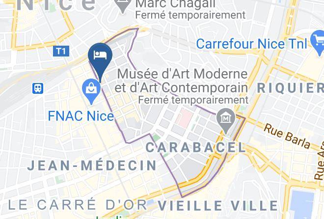 Maritime Alps - Hotel Plaisance Nice Maps