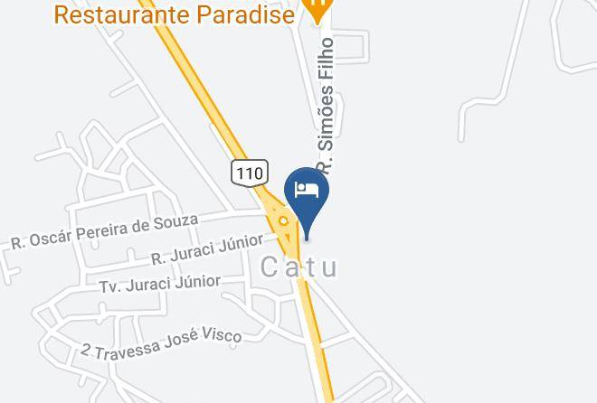 Catu - Hotel Planalto Maps