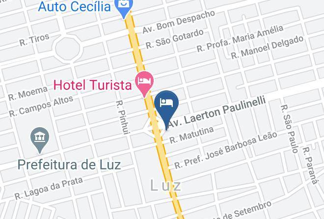 Luz - Hotel Planalto De Luz Maps