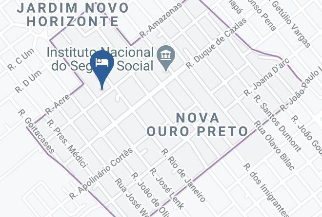 Ouro Preto Do Oeste - Hotel Planalto Maps