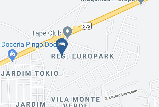 Tatui - Hotel Planalto Maps