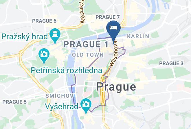 Prague - Hotel Planet Prague Maps