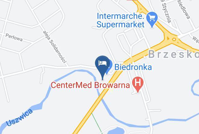 Brzeski - Hotel Planeta Maps