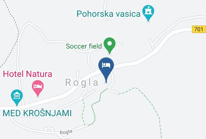 Zgornje Zrece - Hotel Planja Maps