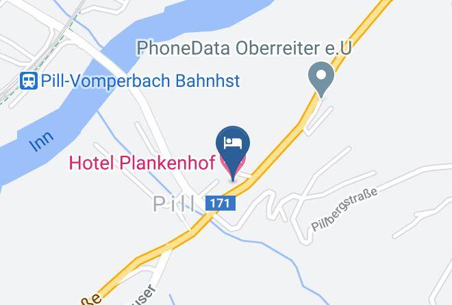 Schwaz - Hotel Plankenhof Maps