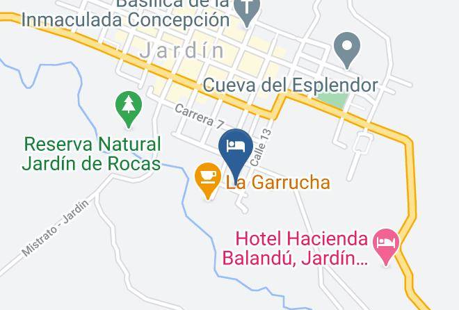 Jardin - Hotel Plantacion Maps