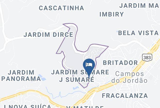 Campos Do Jordao - Hotel Platanus Maps