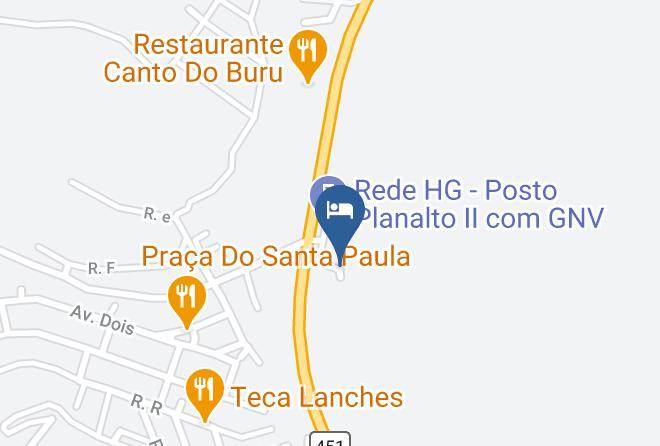 Governador Valadares - Hotel Planalto Ii Maps