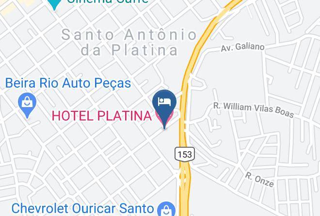 Hotel Platina Map