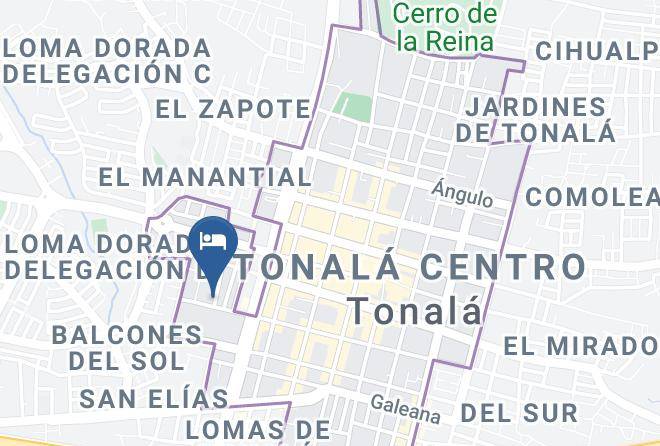 Tonala - Hotel Platinium Gran Hotel Maps