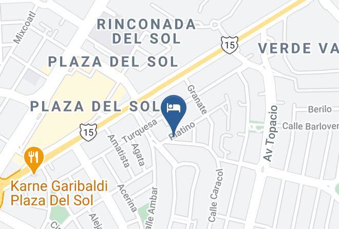 Guadalajara - Hotel Platino Expo Maps