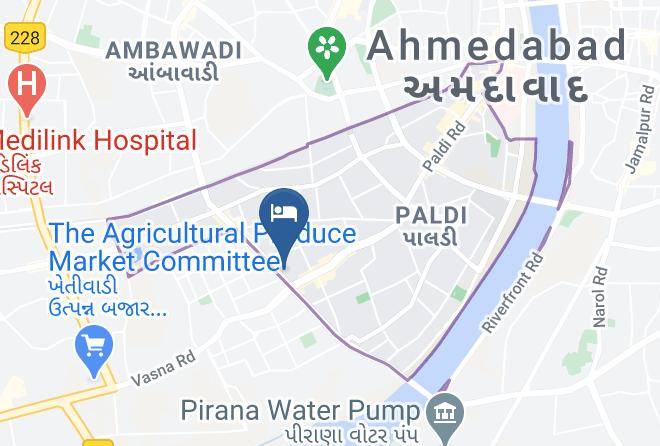 Ahmadabad - Hotel Platinum Inn Maps