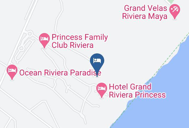 Solidaridad - Hotel Platinum Yucatan Princess Maps