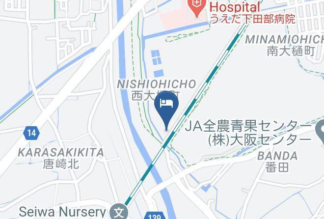 Takatsuki City - Hotel Platon Maps