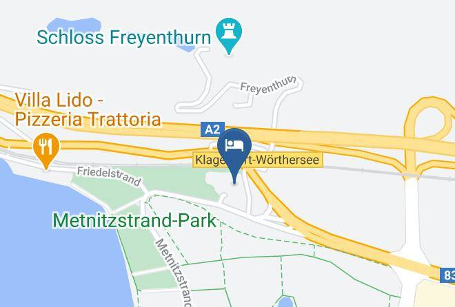 Klagenfurt - Hotel Plattenwirt Maps