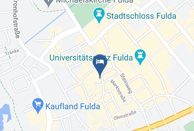 Fulda - Hotel Platzhirsch Maps