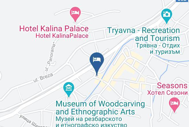 Tryavna - Hotel Zograf Maps