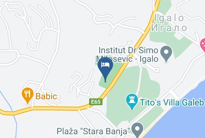 Herceg Novi - Hotel Play Maps