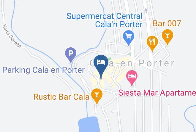 Baleares - Hotel Playa Azul Maps