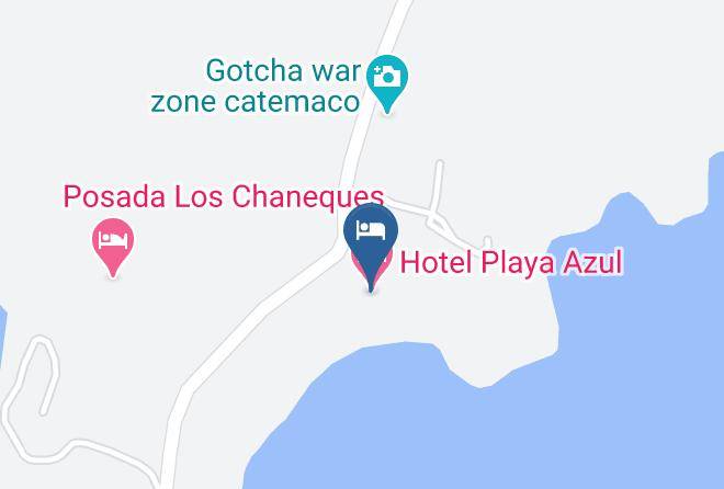 Hotel Playa Azul Map