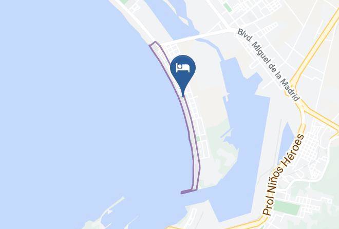 Manzanillo - Hotel Playa Azul Maps